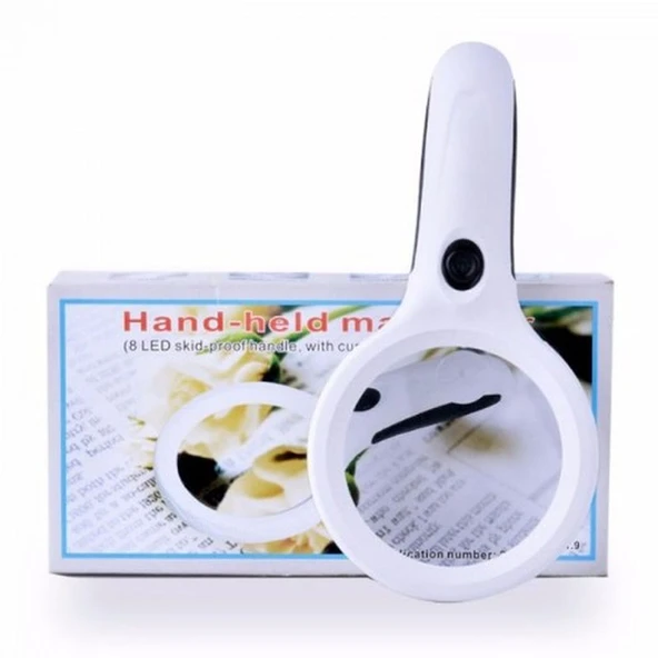 Ledli 3X75Mm 10X19Mm El Büyüteç Takı Okuma Para Kontrol Için - Resim 3