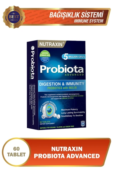 Nutraxin Probiota Advanced 60 Tablet ürün görseli