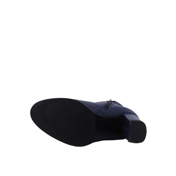 Hobby 26078 Hakiki Deri Kadın Topuklu Bot - Resim 7