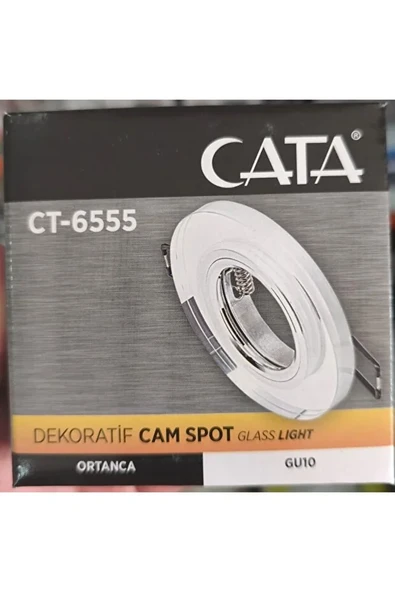 Ortanca Cam Spot , GU10 Duy , 12V , Dekoratif Gömme Aydınlatma - 3