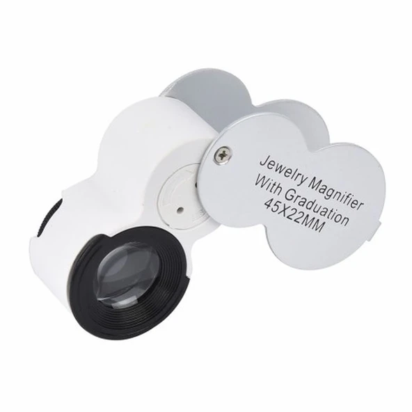 45X22 Ledli Para Algılama Ve Mezuniyet Takı Değerleme Büyüteç ürün görseli