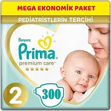 PRİMA PREMİUM CARE NO:2 EKONOMİK PAKET 4/8 KG-300 ADET ürün görseli