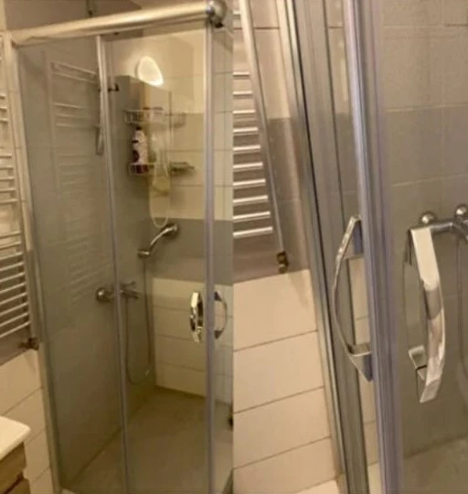 SMD Duşakabin Kapı Kulpu Krom Ay Kulp 4'lü Set - Resim 5