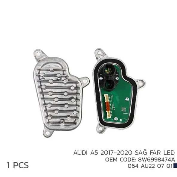 AUDI A5 2017-2020 SAĞ FAR LED MODÜL 8W6998474A 8W6998474A ürün görseli