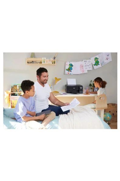 Ecotank L3252 Renkli Tanklı Yazıcı Baskı-Tarama- Kopya - ( Usb, Wifi, Wi-Fi Direct ) - Resim 5