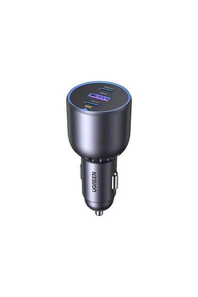 UGREEN 130W 3 Portlu Araç İçi Şarj Cihazı Çakmaklı - 2