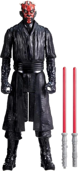 Star Wars Titan Hero Serisi Darth Maul 30 cm'lik Aksiyon Figürü G1278 - 3