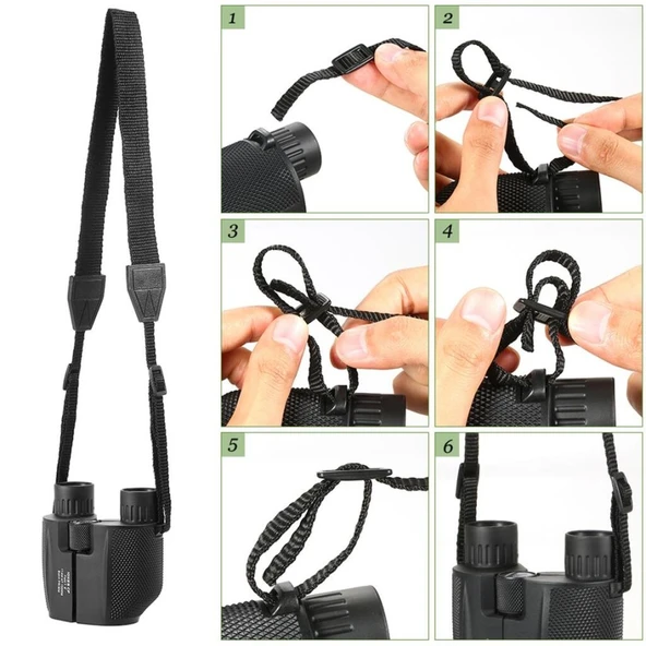 10x25 Kompakt Dürbün Yüksek Güçlü Açık Spor Cep Kapsamı Konser Seyahat Çocuklar İçin Hediye - Resim 4