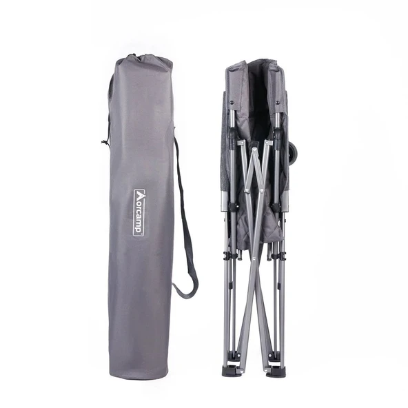 2 Adet Orcamp Trono 3 Kademeli Kamp Sandalyesi + ORCAMP ALÜMİNYUM KAMP MASASI - 3