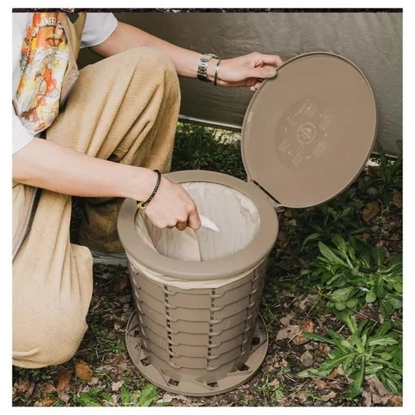 Naturehike Biyolojik 3 Katlı Tamamen Parçalanabilir Çöp Torbası [PBAT + PLA] - 4