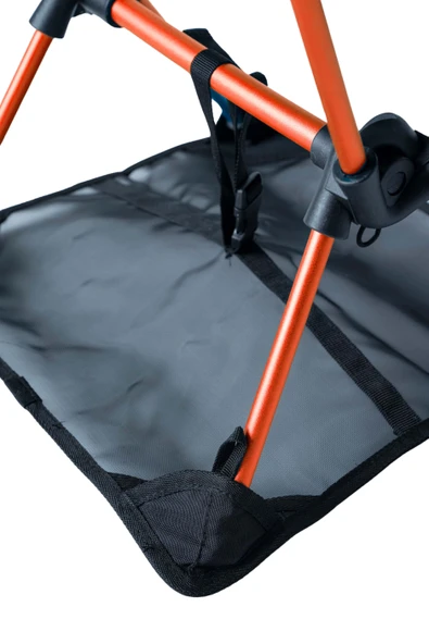 KATLANIR KAMP SANDALYESİ ALT BEZLİ BATMAZ KAYMAZ 150 KG TAŞIMA Turuncu - 3