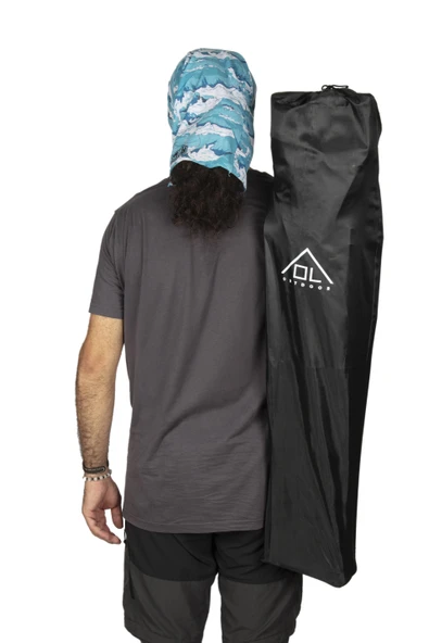 OL Outdoor Mammoth Katlanır Kamp Sandalyesi Gri - 7