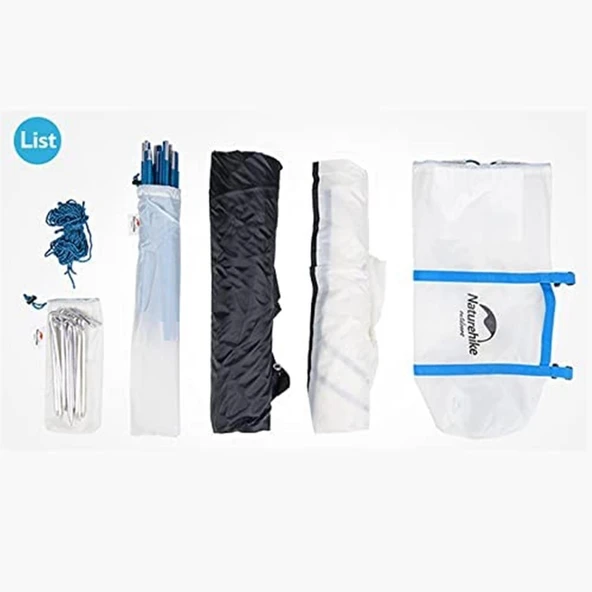 Naturehike P-Serisi 4 Kişilik Kamp Çadırı - 5