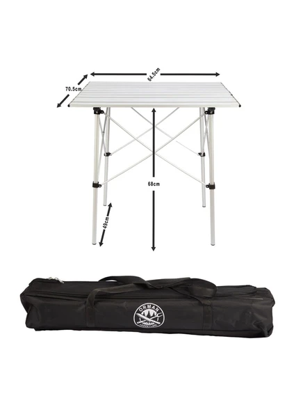 OL Outdoor Alüminyum Katlanır Kamp Masası - 7