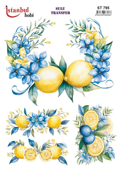 Sulu Transfer Kağıdı 25x35cm ST-795 ürün görseli 1