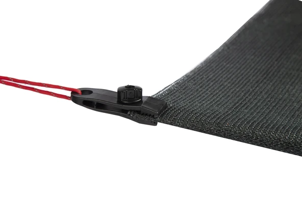 6 Adet Çoklu Kullanımlı Branda, Gölgelik, Tarp Çadır Için Yüksek Kaliteli Vidalı Plastik Klips - 2