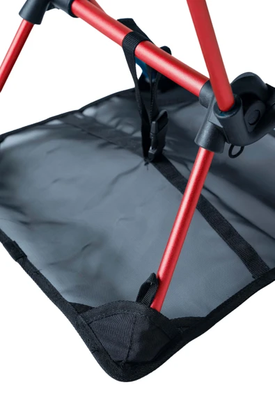 KATLANIR KAMP SANDALYESİ ALT BEZLİ BATMAZ KAYMAZ 150 KG TAŞIMA Kırmızı - 6