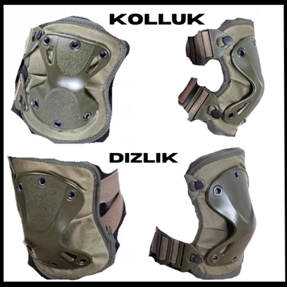 Uyguna-Yakala Haki Koruyucu Dizlik Dirseklik Set -GER.075 ürün görseli