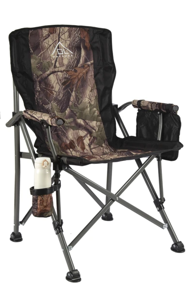 2 Adet OL Outdoor Mammoth Katlanır Kamp Sandalyesi Kamuflaj + OL Outdoor Alüminyum Katlanır Kamp Masası - 2