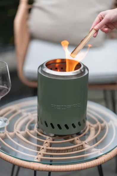 RedFire Volcano – Hava Sirkülasyonlu Masaüstü Ateş Çukuru