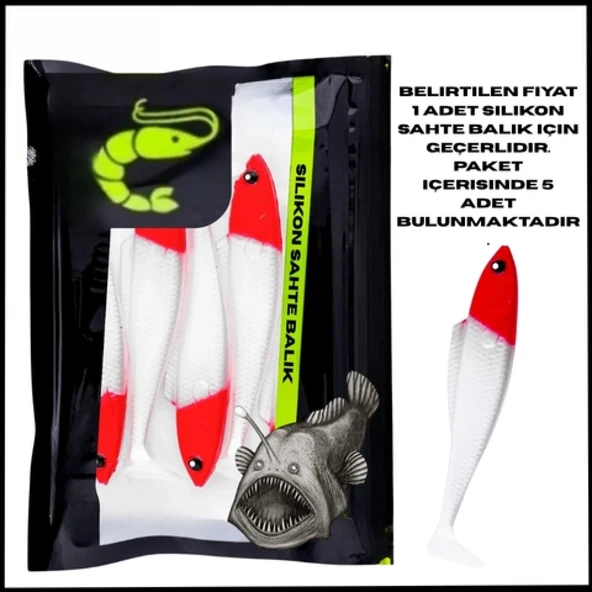 Uyguna-Yakala 4,5g 85mm -Alev-Silikon Sahte Balık - 1033-22 ürün görseli