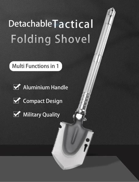 Grand Harvest GBC-S01-2 Multi Fonksiyonel Taktik Kürek - 4