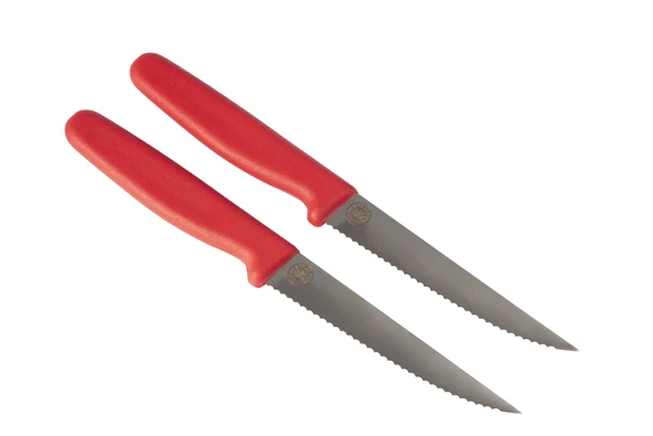 ORMAN LEZZETLERİ SEBZE/MEYVE BIÇAĞI KIRMIZI 4'lü set - 4