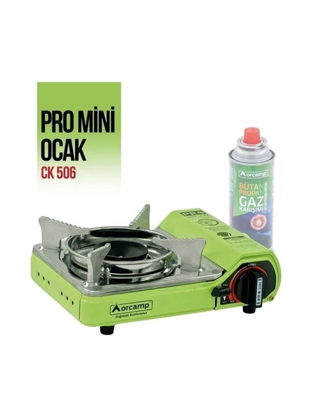 Orcamp Tekli Mini Portatif Ocak Yeşil - 2