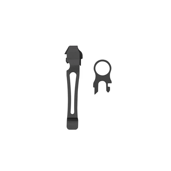 Leatherman CEP KLİPSİ VE KORDON HALKASI Black pocket clip & lanyard