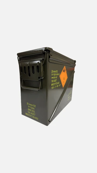 Büyük Boy Mühimmat Sandığı - 5