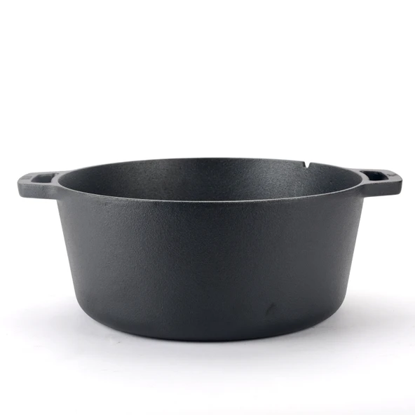 DÖKÜMCÜ BABA Kaplamasız döküm ikili tencere 26cm - 4