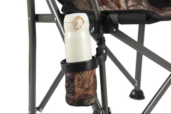 2 Adet OL Outdoor Mammoth Katlanır Kamp Sandalyesi Kamuflaj + OL Outdoor Alüminyum Katlanır Kamp Masası - 6