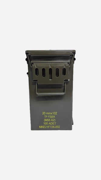 Büyük Boy Mühimmat Sandığı - 4