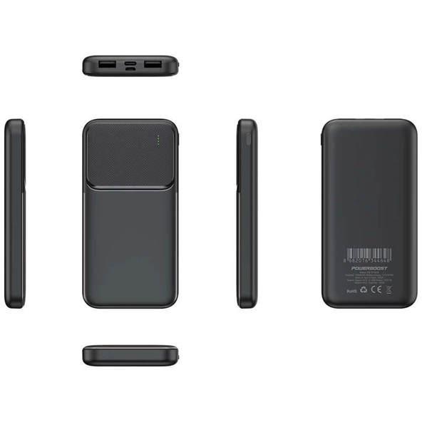 PowerBoost LITE 100B 10000mAh 10W Type-C Out Siyah Tasinabilir Sarj Cihazi Powerbank - 3