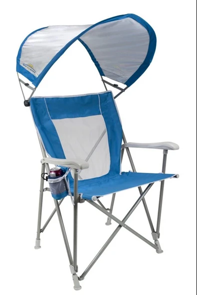 Gci Outdoor SunShade Captain's Chair Güneşlikli  Katlanır Plaj Sandalyesi - 2