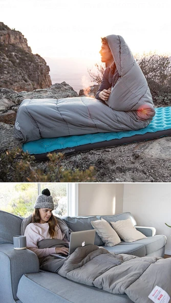 Naturehike M180S Pongee Pamuklu Uyku Tulumu -8°C - 7