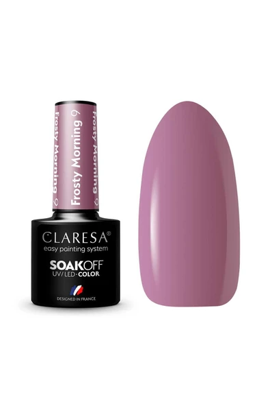 Claresa Kalıcı Oje Frosty Morning 9 Açık Patlıcan Moru 5gr ürün görseli
