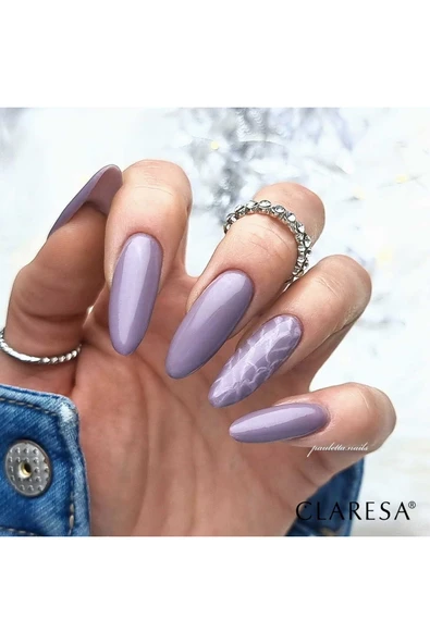 Claresa Kalıcı Oje Frosty Morning 10 Pastel Mor 5gr - Resim 3