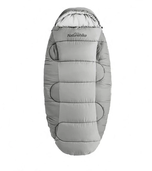 Naturehike PS400 Oval Ultralight Uyku Tulumu -12°C ( Cloudy Grey )