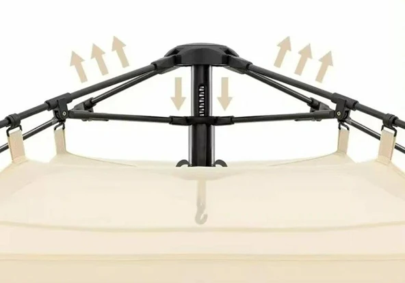 Naturehike Ango Picnic Otomatik Kurulum 3 Kişilik Çadır - 3