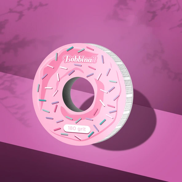 Staleks Bobbinail Yapışkanlı Yedek Rulo Törpü 180 Grit ATS-180 ürün görseli
