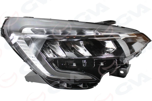 FAR LEDLİ SAĞ MOTORLU RENAULT CLIO V 19>23 KROM ÇITALI 260103814R ürün görseli