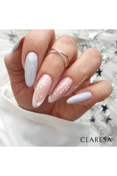 Claresa Kalıcı Oje Frosty Morning 05 Parlak Açık Gri 5gr - Resim 3