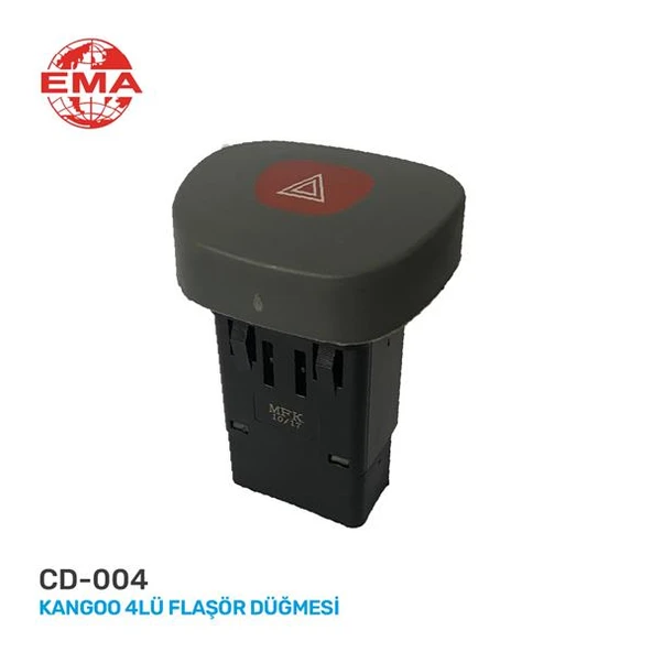 DÖRTLÜ FLAŞÖR ANAHTARI RENAULT KANGOO 01> 7700308821-8200090307-8200523539 ürün görseli