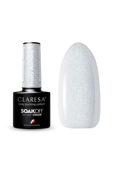 Claresa Kalıcı Oje Frosty Morning 05 Parlak Açık Gri 5gr ürün görseli