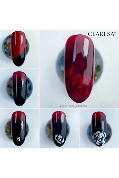 Claresa Kalıcı Oje Love Story Kiraz Kırmızı 8 5g - Resim 3