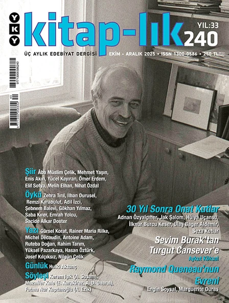 Kitap-lık Dergi 240.Sayı Ekim-Aralık 2025 ürün görseli