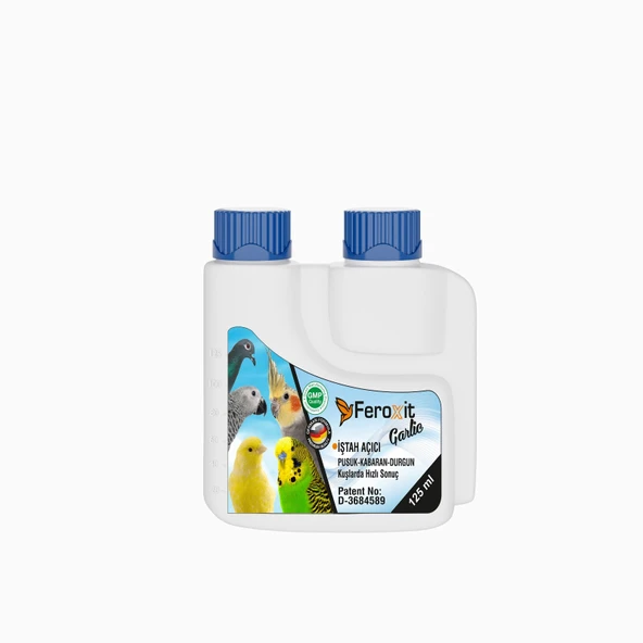 Pusuk -Kabaran -Durgun Kuşlarda Kısa Sürede Çözüm 125 ml Keyifsiz Kuşlara Çözüm - 1