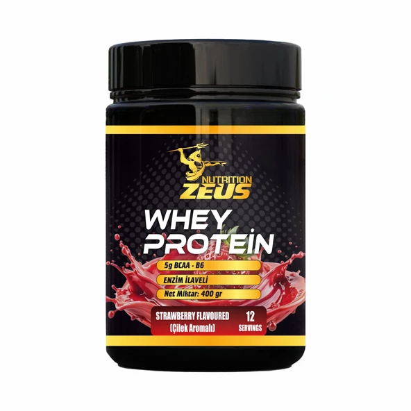 Zeus Nutrition Whey 400g-Çilek-Aromalı