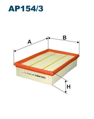 HAVA FILTRESI NISSAN NAVARA 2.5L YD25DDTi Dci D40 4x2 4x4 04-> / PATHFINDER 2.5L YD25DDTi Dci R51 4x4 05-> 16546EB300 ürün görseli
